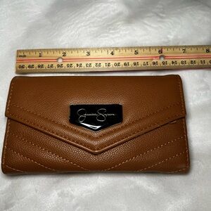 Jessica Simpson brown wallet